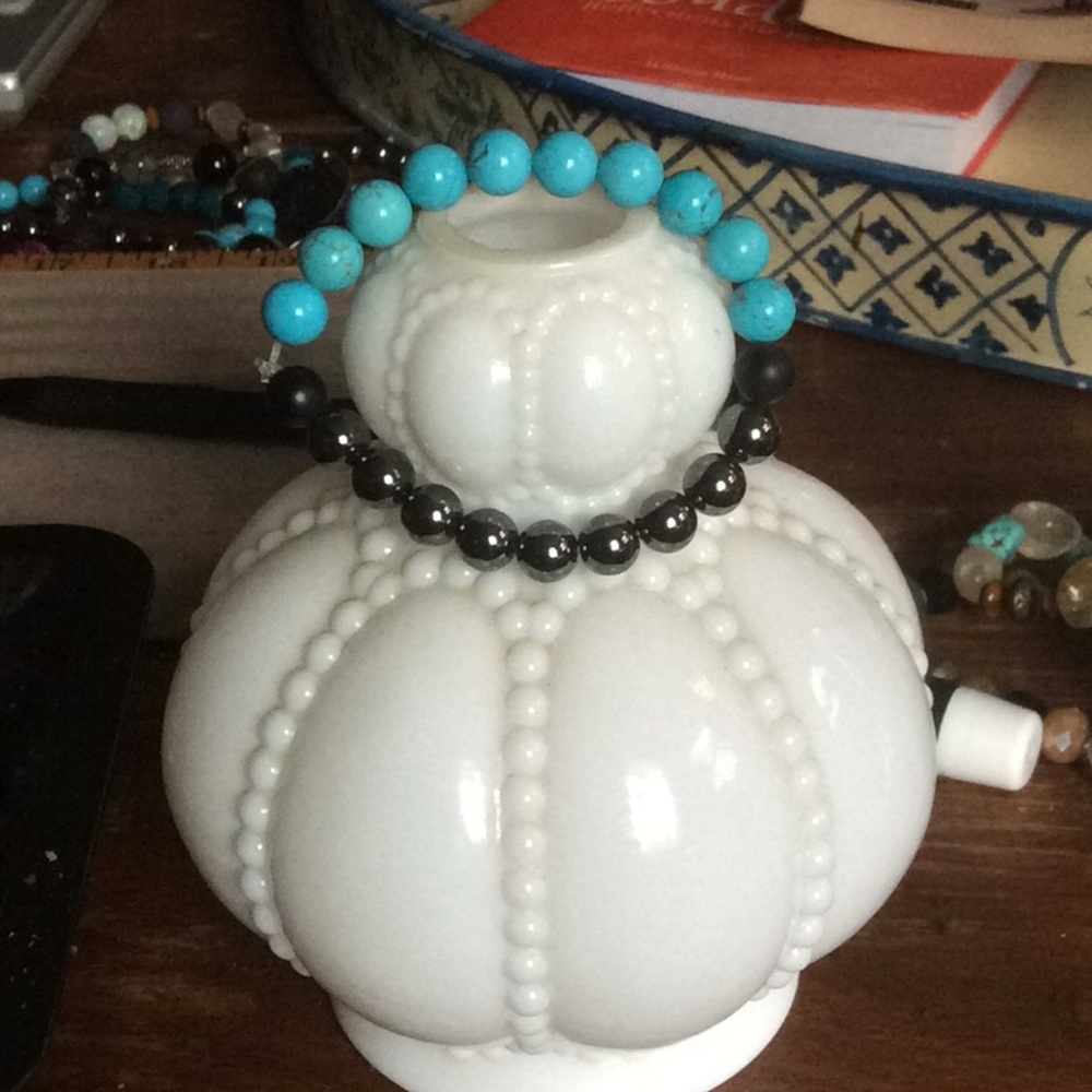 Crystal beaded healing bracelet